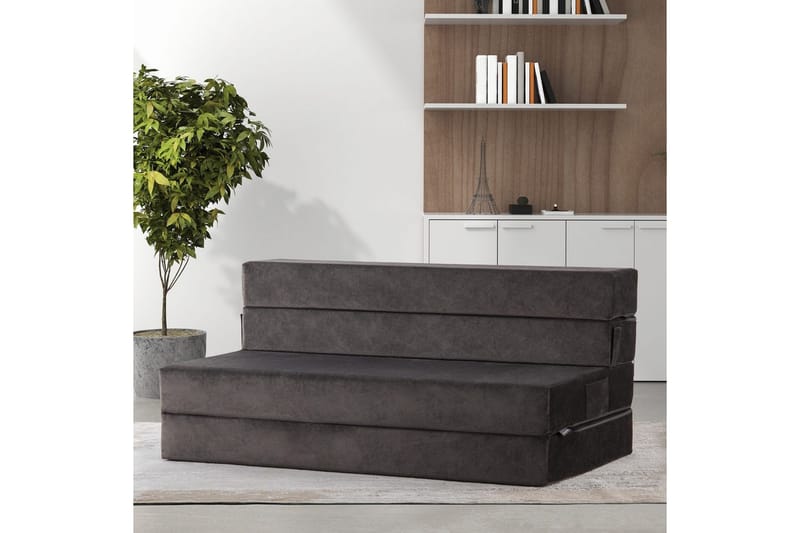 2-seters sovesofa Maroubridgelcrest Antrasitt - Antrasitt - Møbler - Sofaer - Sovesofaer - 2 seters sovesofa