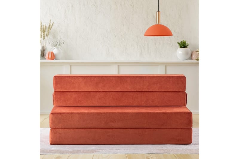 2-seters sovesofa Maroubridgelcrest Appelsin - Appelsin - Møbler - Sofaer - Sovesofaer - 2 seters sovesofa