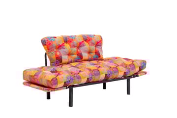 Maryborough Sovesofa 2-seter 155x73 cm - Flerfarget - Møbler - Sofaer - Sovesofaer - 2 seters sovesofa