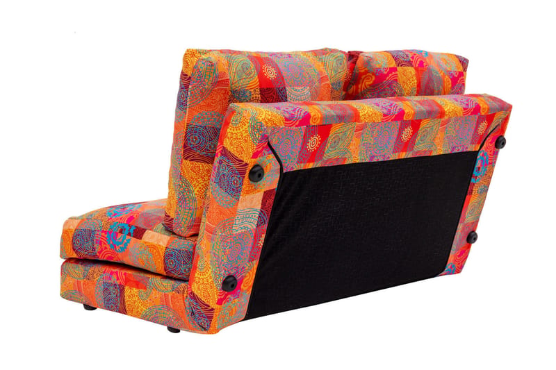 Maydena Sovesofa 2-seter 185x120 cm - Flerfarget - Møbler - Sofaer - Sovesofaer - 2 seters sovesofa