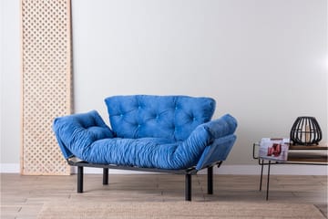 Mezonzo 2-seter Sovesofa - Blå - Møbler - Sofaer - Sovesofaer - 2 seters sovesofa