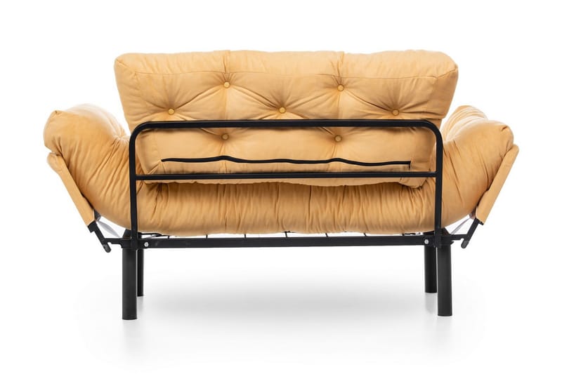 Mezonzo 2-seter Sovesofa - Gul - Møbler - Sofaer - Sovesofaer - 2 seters sovesofa