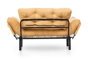 Mezonzo 2-seter Sovesofa - Gul - Møbler - Sofaer - Sovesofaer - 2 seters sovesofa