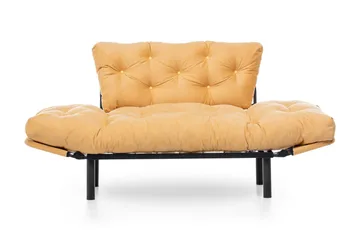 Mezonzo 2-seter Sovesofa - Gul - Møbler - Sofaer - Sovesofaer - 2 seters sovesofa