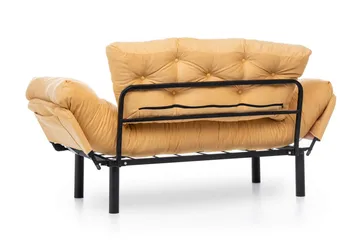 Mezonzo 2-seter Sovesofa - Gul - Møbler - Sofaer - Sovesofaer - 2 seters sovesofa