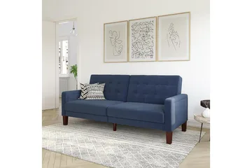 Porter 2-seters Sovesofa Linblå - Dorel Home - Møbler - Sofaer - Sovesofaer - 2 seters sovesofa