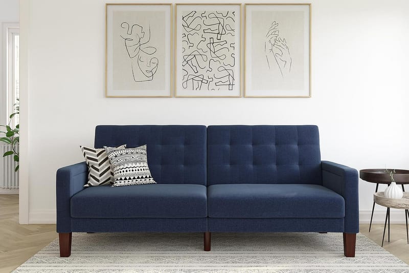 Porter 2-seters Sovesofa Linblå - Dorel Home - Møbler - Sofaer - Sovesofaer - 2 seters sovesofa