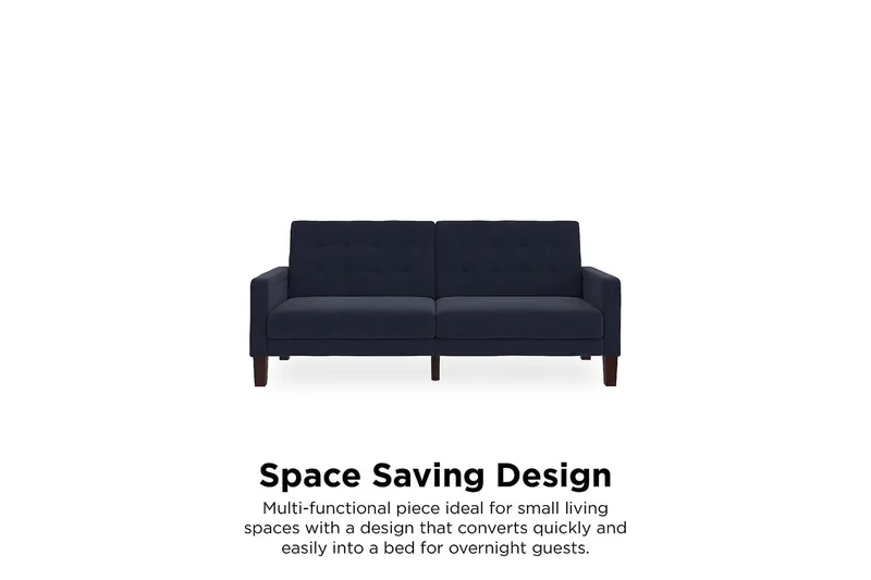 Porter 2-seters Sovesofa Linblå - Dorel Home - Møbler - Sofaer - Sovesofaer - 2 seters sovesofa