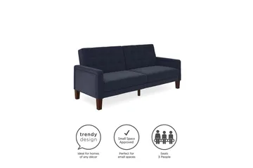 Porter 2-seters Sovesofa Linblå - Dorel Home - Møbler - Sofaer - Sovesofaer - 2 seters sovesofa