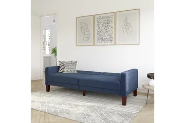 Porter 2-seters Sovesofa Linblå - Dorel Home - Møbler - Sofaer - Sovesofaer - 2 seters sovesofa