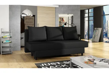 Rayez Sovesofa - Svart - Møbler - Sofaer - Sovesofaer - 2 seters sovesofa