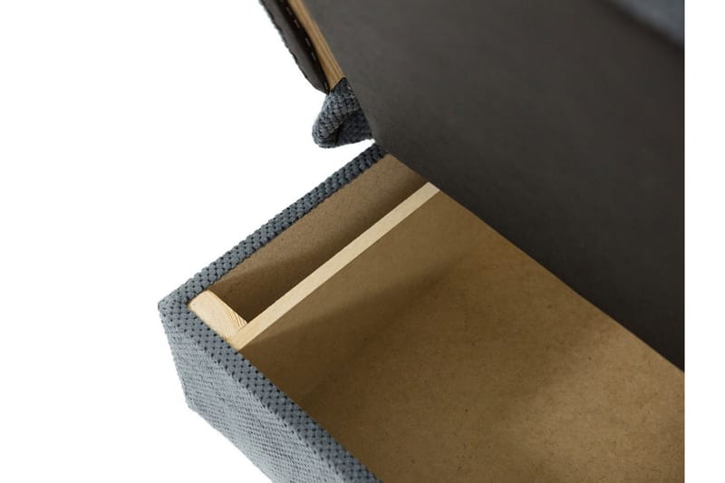Redes 2-seter Rektangulær Sovesofa 116x195 cm med Oppbevaring i Stoff - Beige - Møbler - Sofaer - Sovesofaer - 2 seters sovesofa