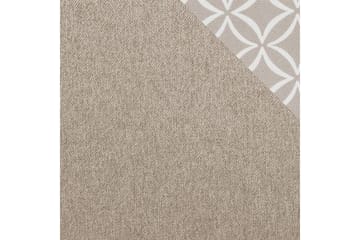 Redes 2-seter Rektangulær Sovesofa 116x195 cm med Oppbevaring i Stoff - Beige - Møbler - Sofaer - Sovesofaer - 2 seters sovesofa