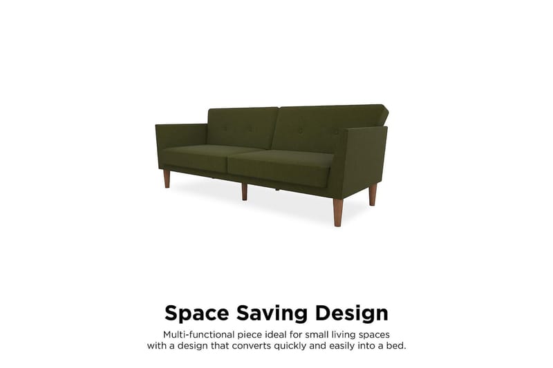 Regal 2-seters Sovesofa Grønn - Novogratz - Møbler - Sofaer - Sovesofaer - 2 seters sovesofa