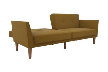 Regal 2-seters Sovesofa Gul - Novogratz - Møbler - Sofaer - Sovesofaer - 2 seters sovesofa