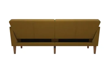 Regal 2-seters Sovesofa Gul - Novogratz - Møbler - Sofaer - Sovesofaer - 2 seters sovesofa