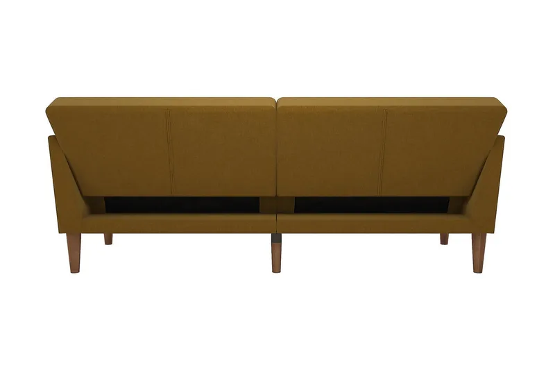 Regal 2-seters Sovesofa Gul - Novogratz - Møbler - Sofaer - Sovesofaer - 2 seters sovesofa