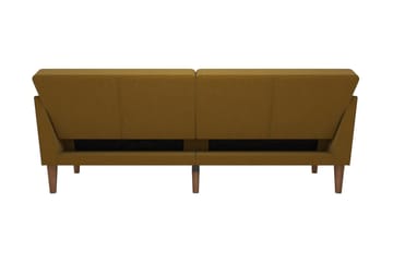 Regal 2-seters Sovesofa Gul - Novogratz - Møbler - Sofaer - Sovesofaer - 2 seters sovesofa