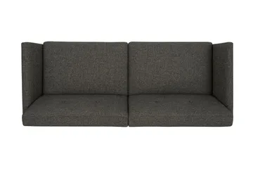 Regal 2-seters Sovesofa Mørkegrå - Novogratz - Møbler - Sofaer - Sovesofaer - 2 seters sovesofa
