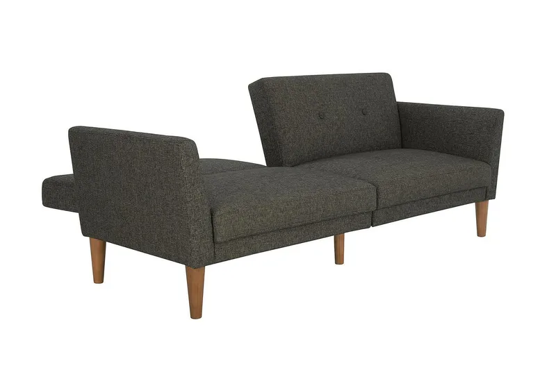 Regal 2-seters Sovesofa Mørkegrå - Novogratz - Møbler - Sofaer - Sovesofaer - 2 seters sovesofa