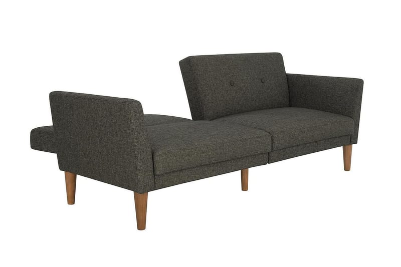 Regal 2-seters Sovesofa Mørkegrå - Novogratz - Møbler - Sofaer - Sovesofaer - 2 seters sovesofa