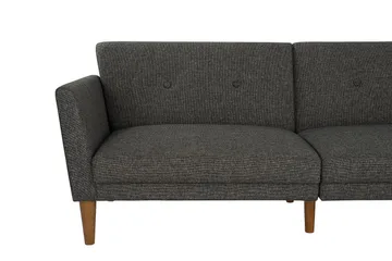 Regal 2-seters Sovesofa Mørkegrå - Novogratz - Møbler - Sofaer - Sovesofaer - 2 seters sovesofa