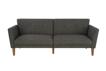 Regal 2-seters Sovesofa Mørkegrå - Novogratz - Møbler - Sofaer - Sovesofaer - 2 seters sovesofa