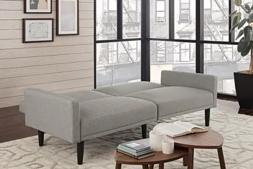 Room Essential 2-seters Sovesofa Lyslingrå - Dorel Home - Møbler - Sofaer - Sovesofaer - 2 seters sovesofa