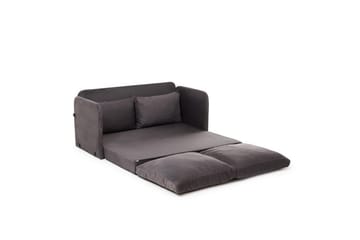 2-seters sovesofa Rubby (128 x 70 x 66 cm) Grå - Grå - Møbler - Sofaer - Sovesofaer - 2 seters sovesofa