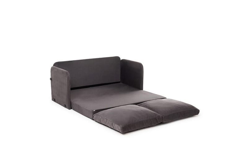 2-seters sovesofa Rubby (128 x 70 x 66 cm) Grå - Grå - Møbler - Sofaer - Sovesofaer - 2 seters sovesofa