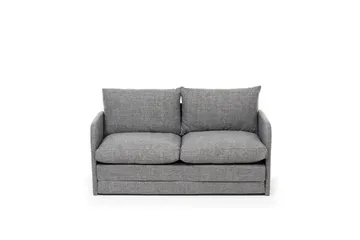 2-seters sovesofa Rubby (128 x 70 x 66 cm) Lys Grå - Lys Grå - Møbler - Sofaer - Sovesofaer - 2 seters sovesofa