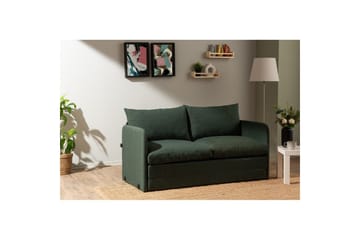 2-seters sovesofa Rubby (148 x 70 x 66 cm) Grønn - Grønn - Møbler - Sofaer - Sovesofaer - 2 seters sovesofa