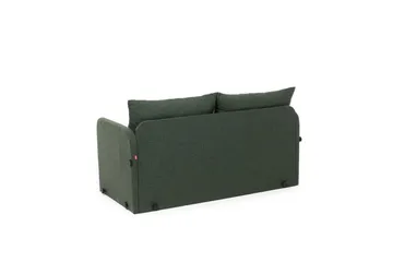 2-seters sovesofa Rubby (148 x 70 x 66 cm) Grønn - Grønn - Møbler - Sofaer - Sovesofaer - 2 seters sovesofa