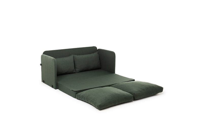 2-seters sovesofa Rubby (148 x 70 x 66 cm) Grønn - Grønn - Møbler - Sofaer - Sovesofaer - 2 seters sovesofa