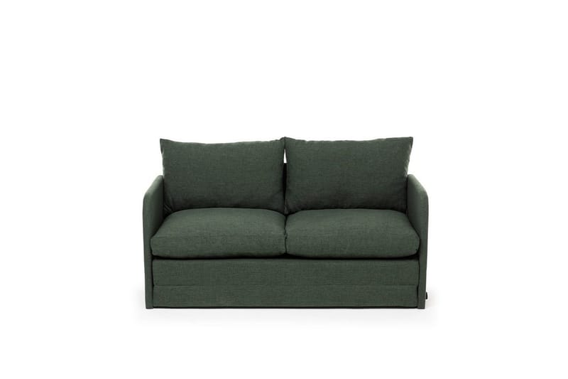 2-seters sovesofa Rubby (148 x 70 x 66 cm) Grønn - Grønn - Møbler - Sofaer - Sovesofaer - 2 seters sovesofa