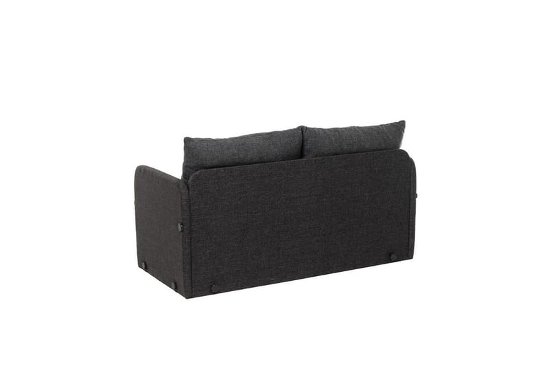 2-seters sovesofa Rubby (148 x 70 x 66 cm) Mørk grå - Mørk grå - Møbler - Sofaer - Sovesofaer - 2 seters sovesofa