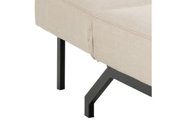 Sapita 2-seter Sovesofa 120x200 cm i Stoff - Beige - Møbler - Sofaer - Sovesofaer - 2 seters sovesofa