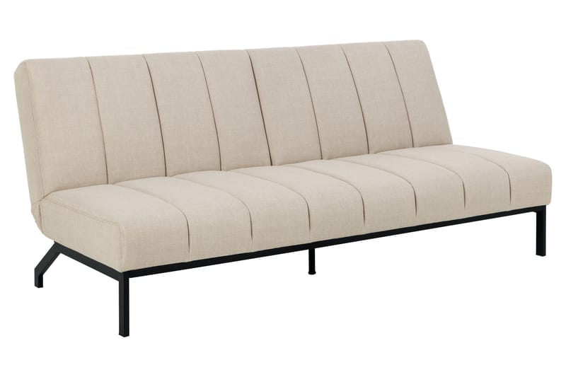 Sapita 2-seter Sovesofa 120x200 cm i Stoff, Beige