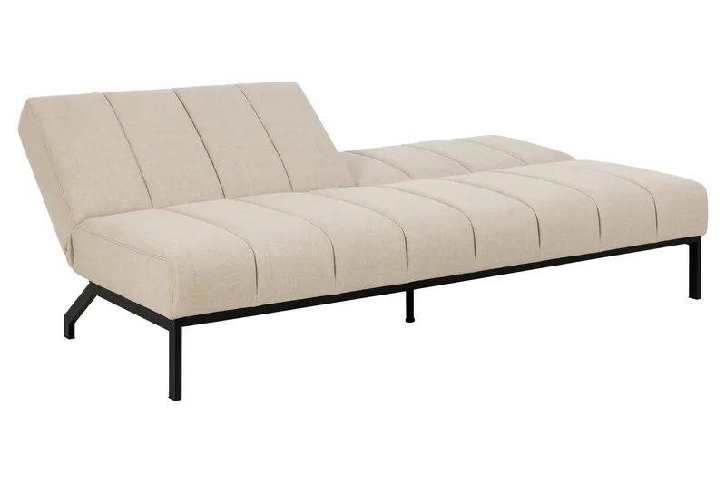 Sapita 2-seters Sovesofa - Beige - Møbler - Sofaer - Sovesofaer - 2 seters sovesofa
