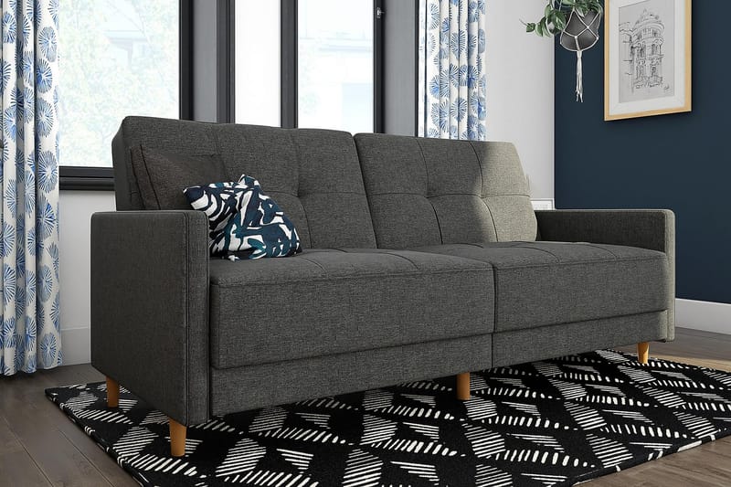 Sovesofa Andora Lingrå - Dorel Home - Møbler - Sofaer - Sovesofaer - 2 seters sovesofa