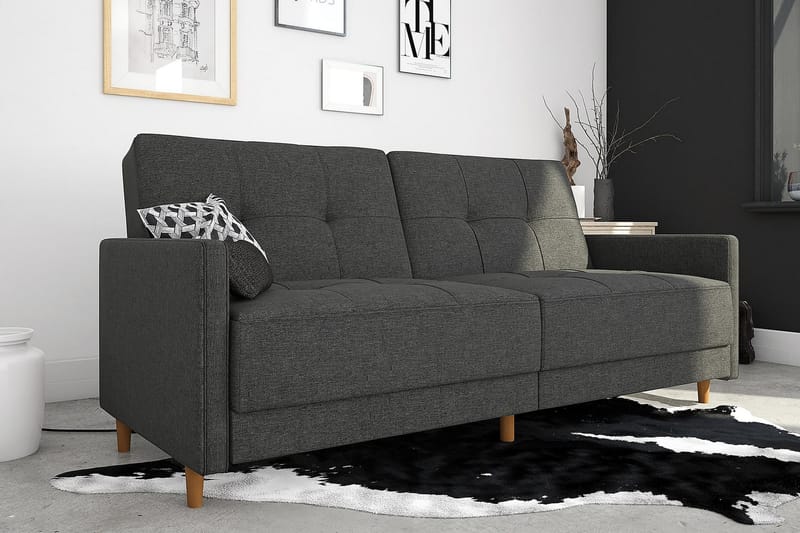 Sovesofa Andora Lingrå - Dorel Home - Møbler - Sofaer - Sovesofaer - 2 seters sovesofa