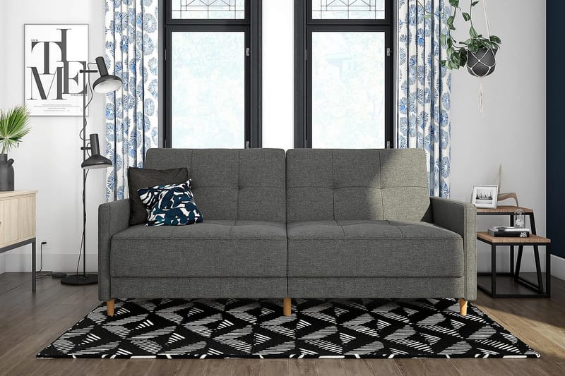 Sovesofa Andora Lingrå - Dorel Home - Møbler - Sofaer - Sovesofaer - 2 seters sovesofa