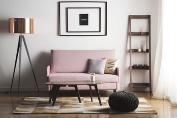 Sovesofa Belfast 148 cm - Rosa - Møbler - Sofaer - Sovesofaer - 2 seters sovesofa