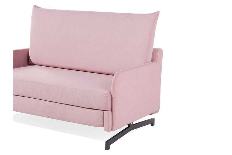 Sovesofa Belfast 148 cm - Rosa - Møbler - Sofaer - Sovesofaer - 2 seters sovesofa