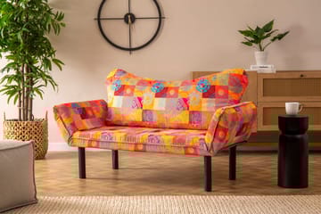 Sovesofa Gasp 2-seter 180x65 cm - Flerfarget - Møbler - Sofaer - Sovesofaer - 2 seters sovesofa