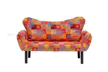 Sovesofa Gasp 2-seter 180x65 cm - Flerfarget - Møbler - Sofaer - Sovesofaer - 2 seters sovesofa