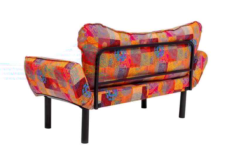 Sovesofa Gasp 2-seter 180x65 cm - Flerfarget - Møbler - Sofaer - Sovesofaer - 2 seters sovesofa