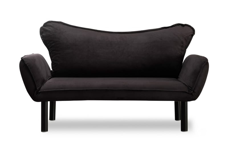 Sovesofa Golda 2-seter - Svart - 2 seters sovesofa