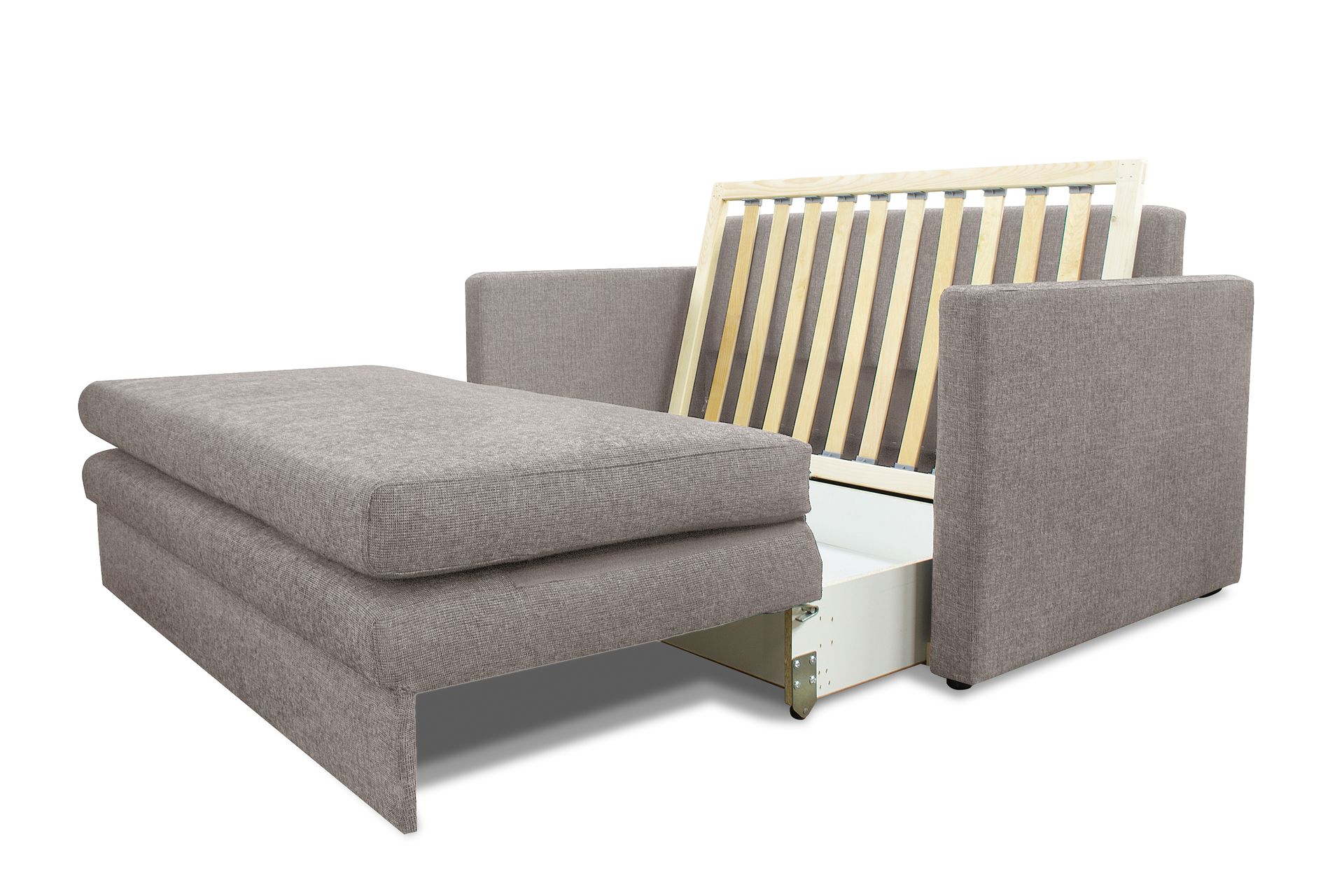 Sovesofa Theseus - Gråbeige - Møbler - Sofaer - Sovesofaer - 2 seters sovesofa