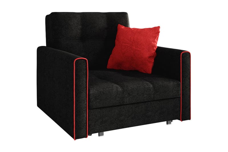 Sovesofa Viva 103x100x85 cm, Svart